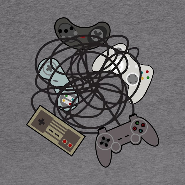 Tangled Joysticks by beesants